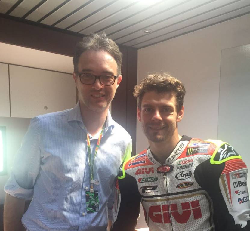 riviera24 - Stefano Barabino e Cal Crutchlow