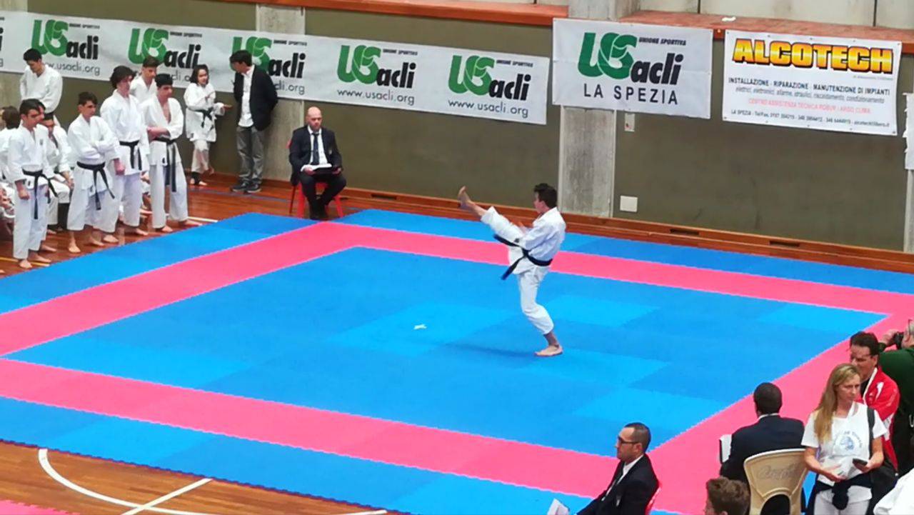 Buone prestazioni per gli atleti del Karate Sanremo a La Spezia