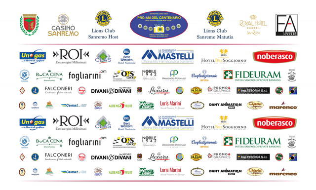 Iniziativa "Due occhi per chi non vede" di Lions Club Sanremo Host e Lions Club Sanremo Matuzia per Pro Am Charity