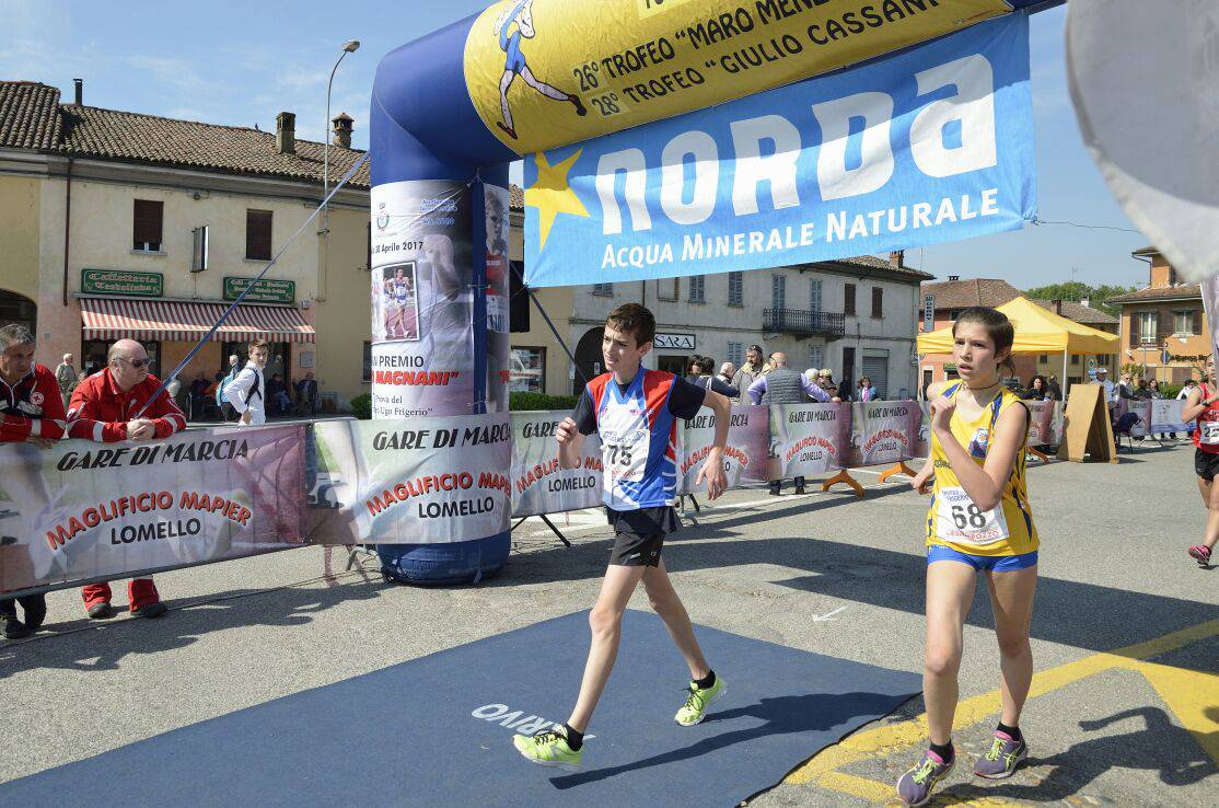 As Foce al Trofeo interregionale "Ugo Frigerio" a Lomello (Pavia)