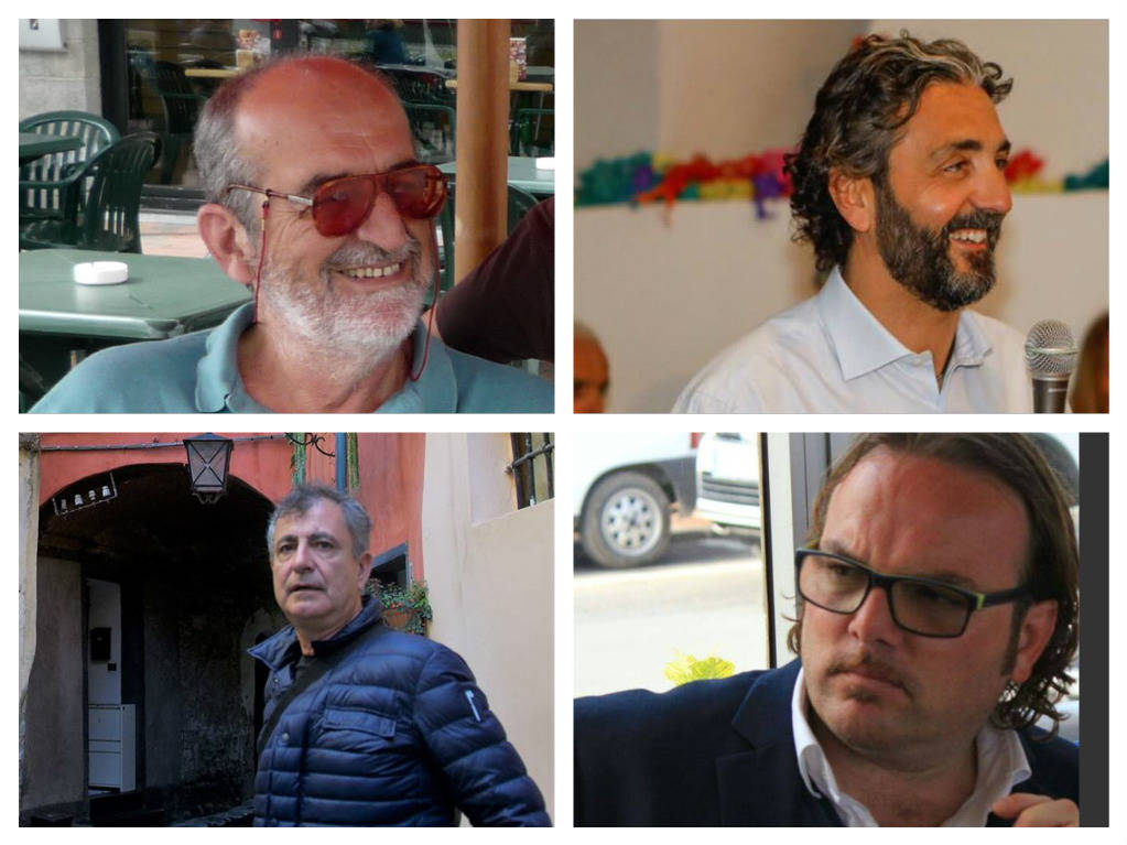 quattro candidati taggia collage