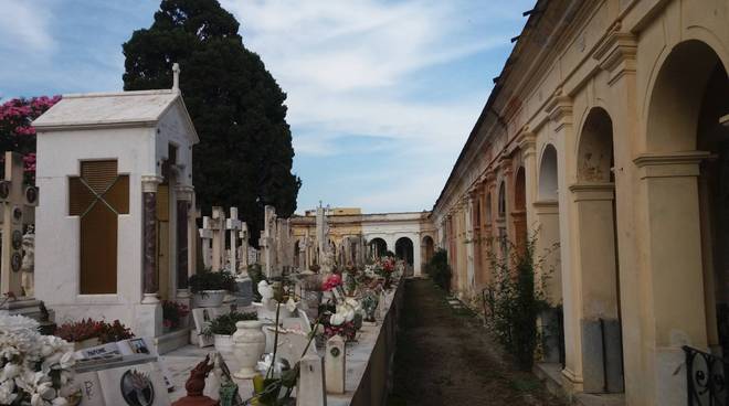 Sanremo, “Degrado al Cimitero della Foce, attaccata dai gabbiani”. La segnalazione di una lettrice