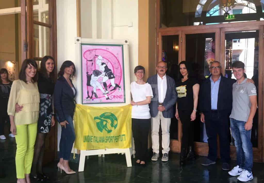 Sanremo, inaugurata al Casinò la mostra fumetto dedicata alla Carta dei diritti della donna nello sport