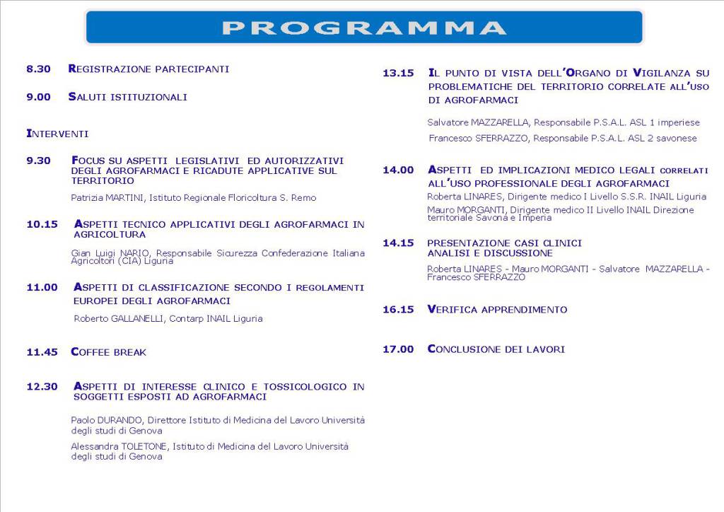 riviera24 - Seminari INAIL CIA