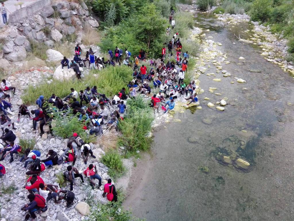 Ventimiglia migranti