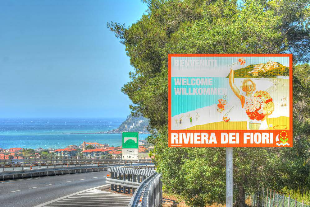 cartellonistica riviera dei fiori