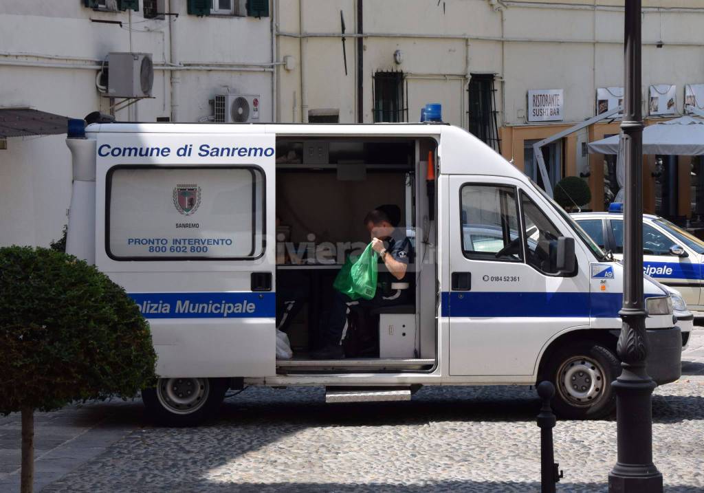 riviera 24 - municipale sanremo polizia locale sequestro