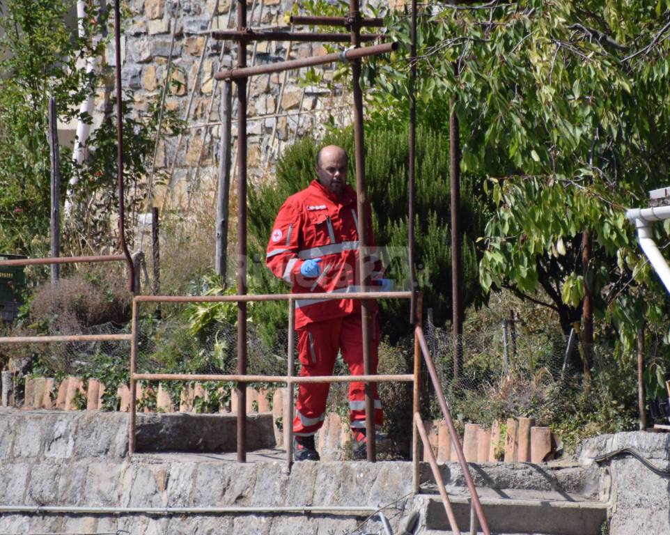 riviera24 - 118 115 a Verezzo  Sanremo per un'anziana ferita