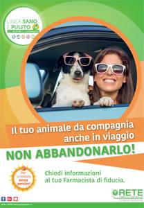 riviera24 - Campagna di sensibilizzazione contro l'abbandono degli animali