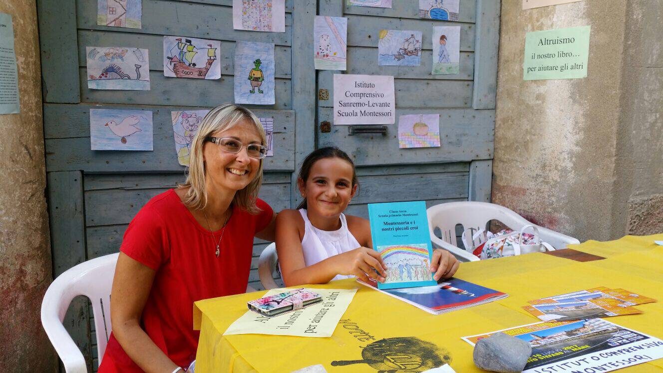 riviera24 -Libro dei bambini della scuola Primaria Montessori 