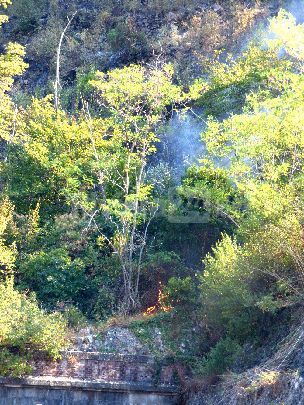 incendio olivetta san michele