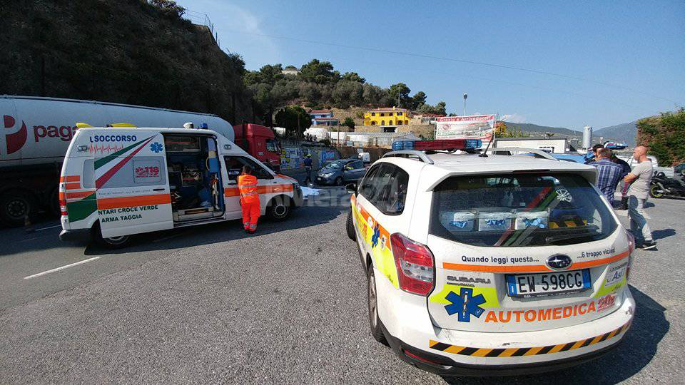 Riviera 24 - Taggia, tragico schianto in via Beglini: 