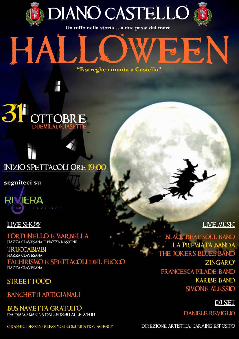 riviera24 - Halloween a Diano Castello