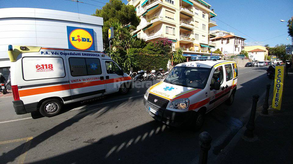 riviera24 - soccorsi 118 ospedaletti emergenza sanremo corso matuzia