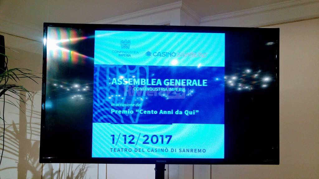 Conferenza su Premio Casinò di Sanremo e Confidustria Imperia