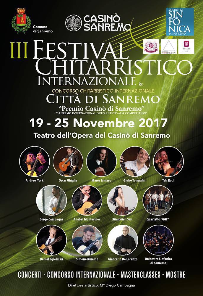 riviera24 - Concorso chitarristico internazionale "Premio Casinò di Sanremo" 