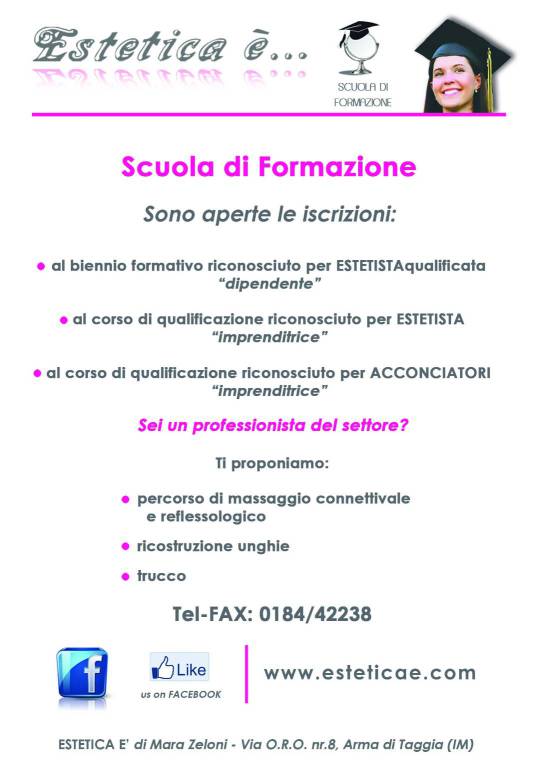 scuola di formazione "Estetica è..."