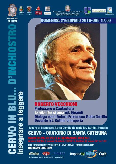 "Cervo in blu...d'inchiostro" Roberto Vecchioni