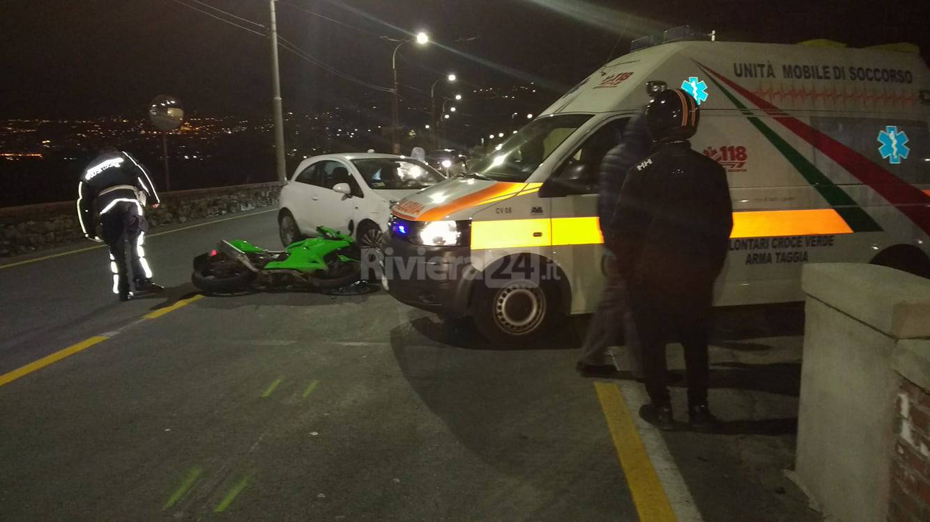 incidente corso mazzini sanremo