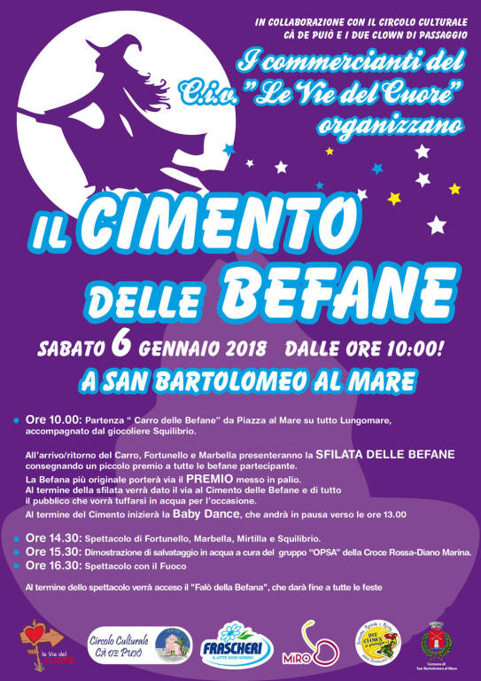 riviera24 -  Befana a San Bartolomeo al Mare