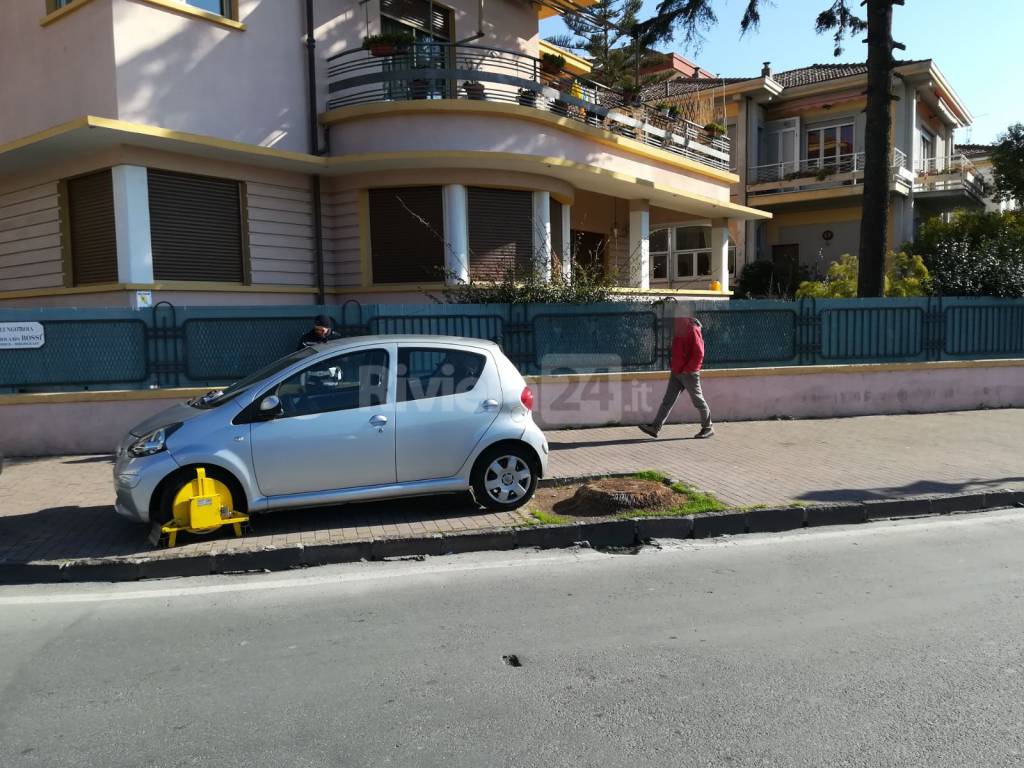 auto rimosse ventimiglia