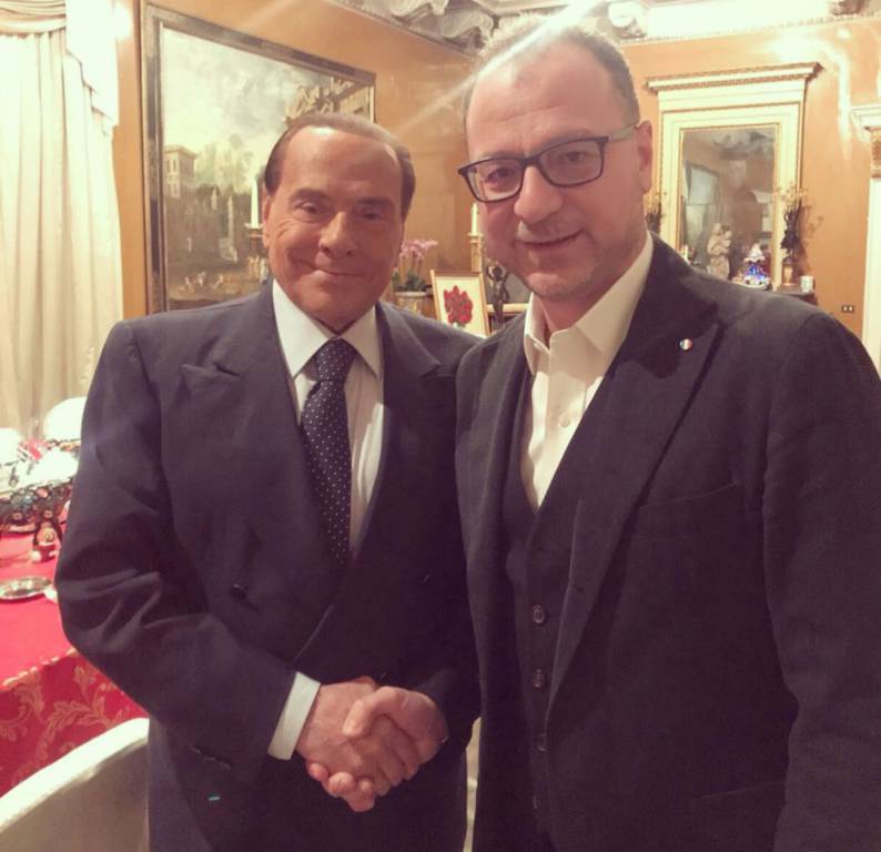 giorgio mulè incontra silvio berlusconi