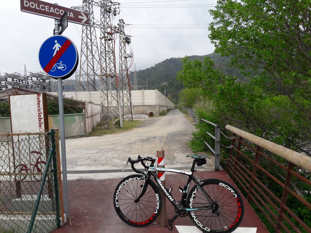 pista ciclabile camporosso dolceacqua