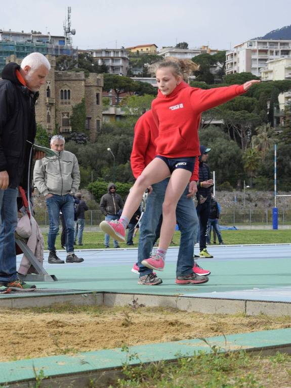 Sanremo, Foce-80 esordienti atletica