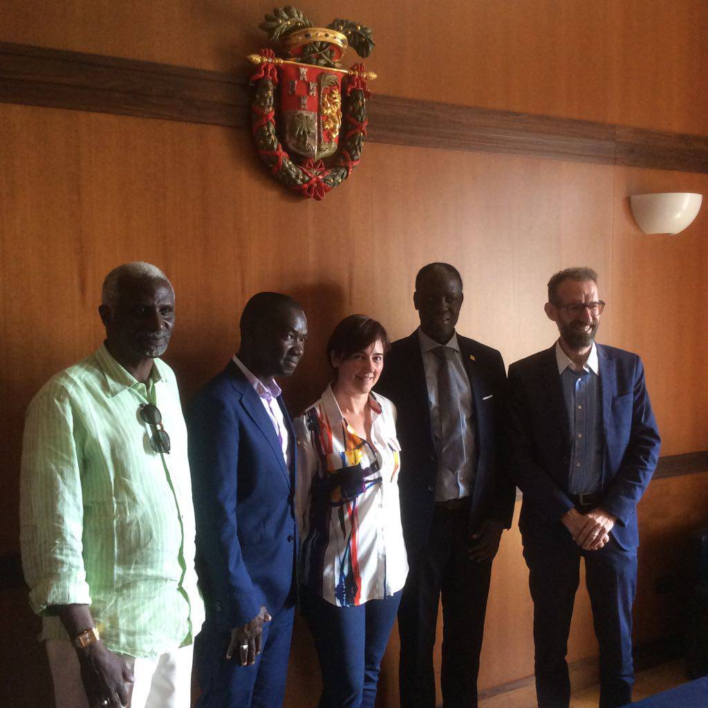 fabio natta delegazione senegalese