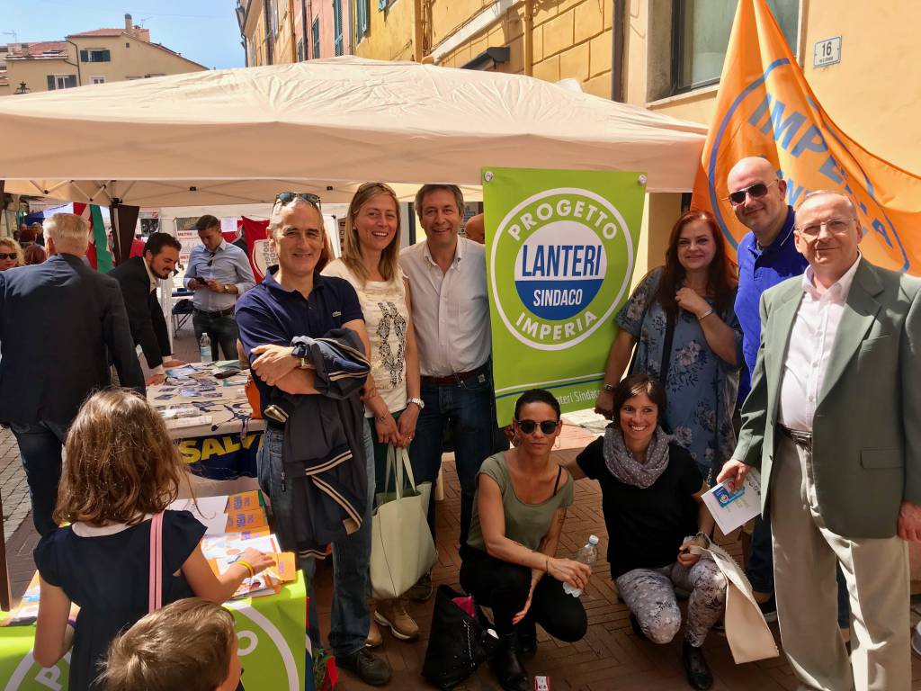 Imperia, un weekend ricco di incontri per il candidato sindaco Luca Lanteri 