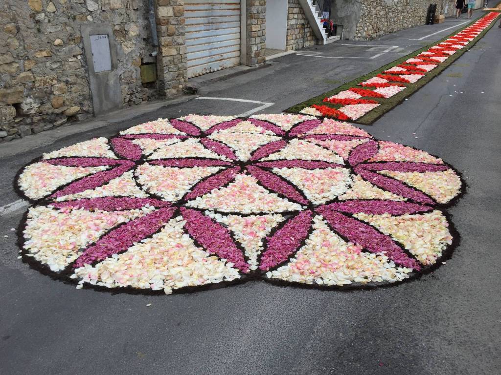 Infiorata in occasione del Corpus Domini