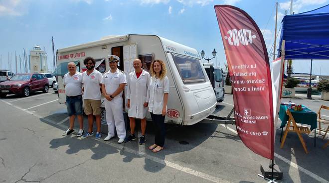 Sanremo, Fidas in piazza per sensibilizzare sulla donazione di midollo osseo