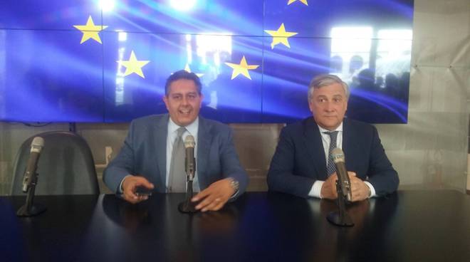 Il Presidente del Parlamento Europeo Antonio Tajani in Regione Liguria, Toti: “Più autonomia per le regioni”