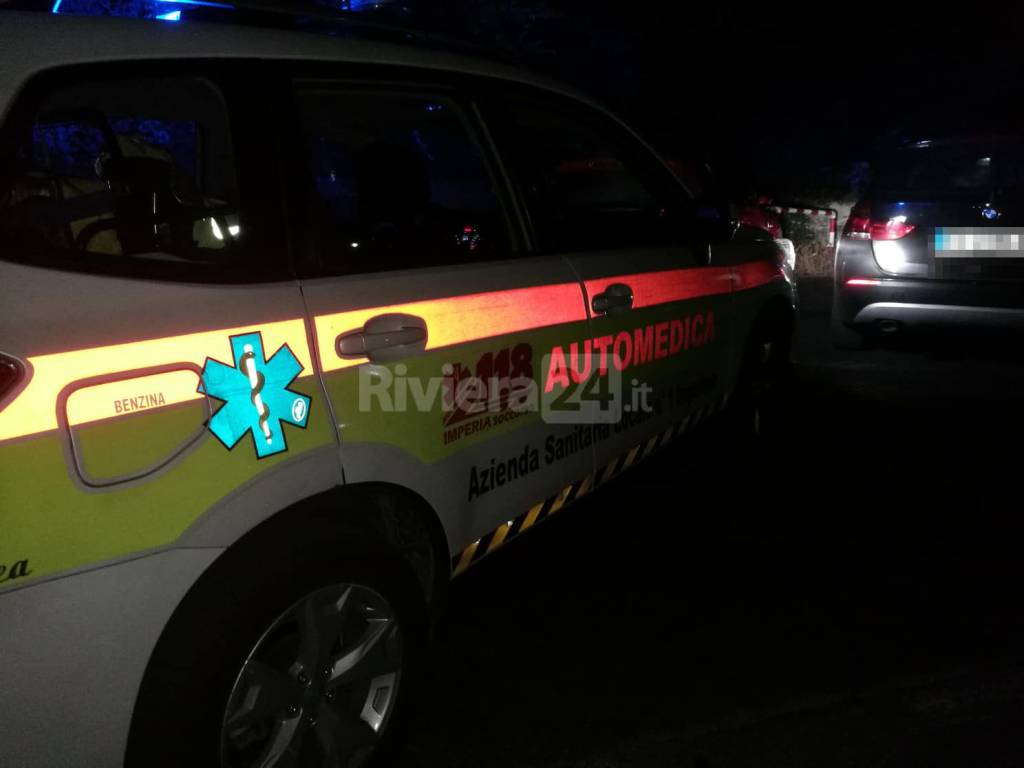 riviera24 - Incidente via Mameli Bordighera