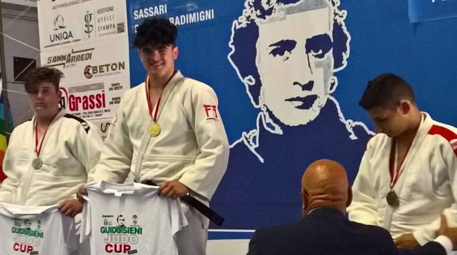 Lorenzo Rossi dello Judo Club Sakura Arma di Taggia vince l’oro al “Torneo Guido Sieni”