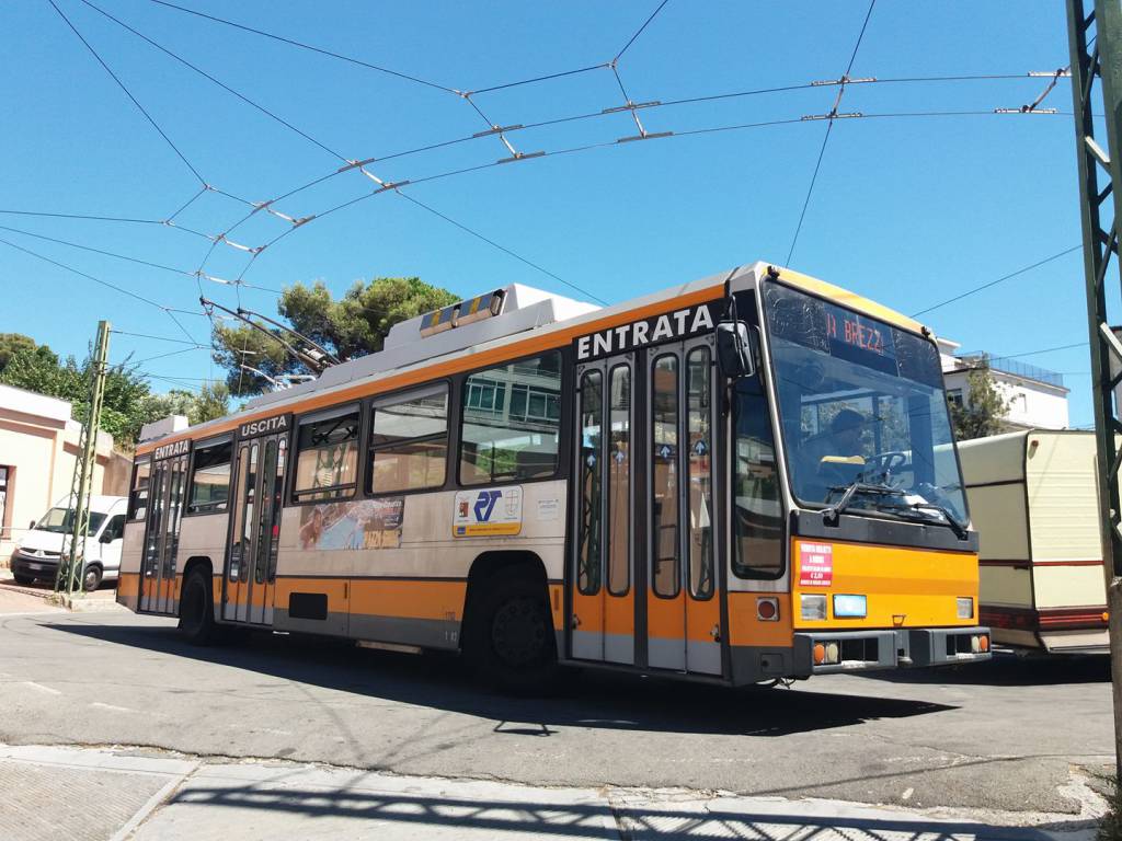 Sanremo, filobus riviera trasporti rt 