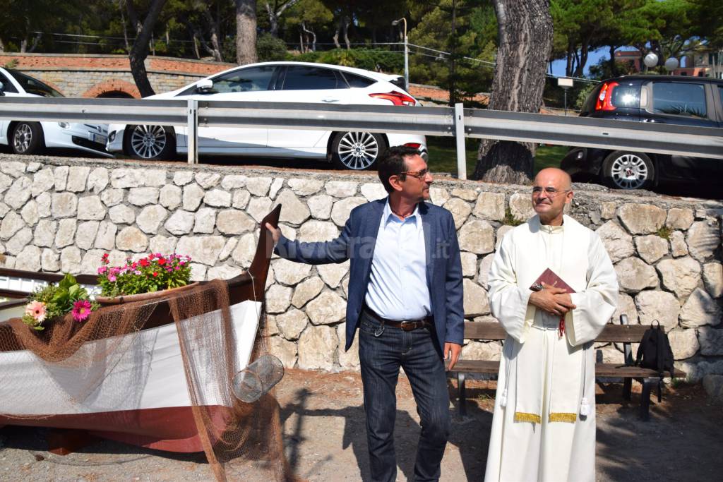 Inaugurazione gozzo Pietro Cara