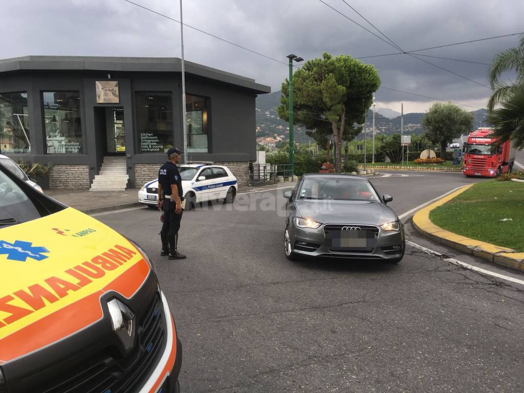 Incidente largo torino ventimiglia