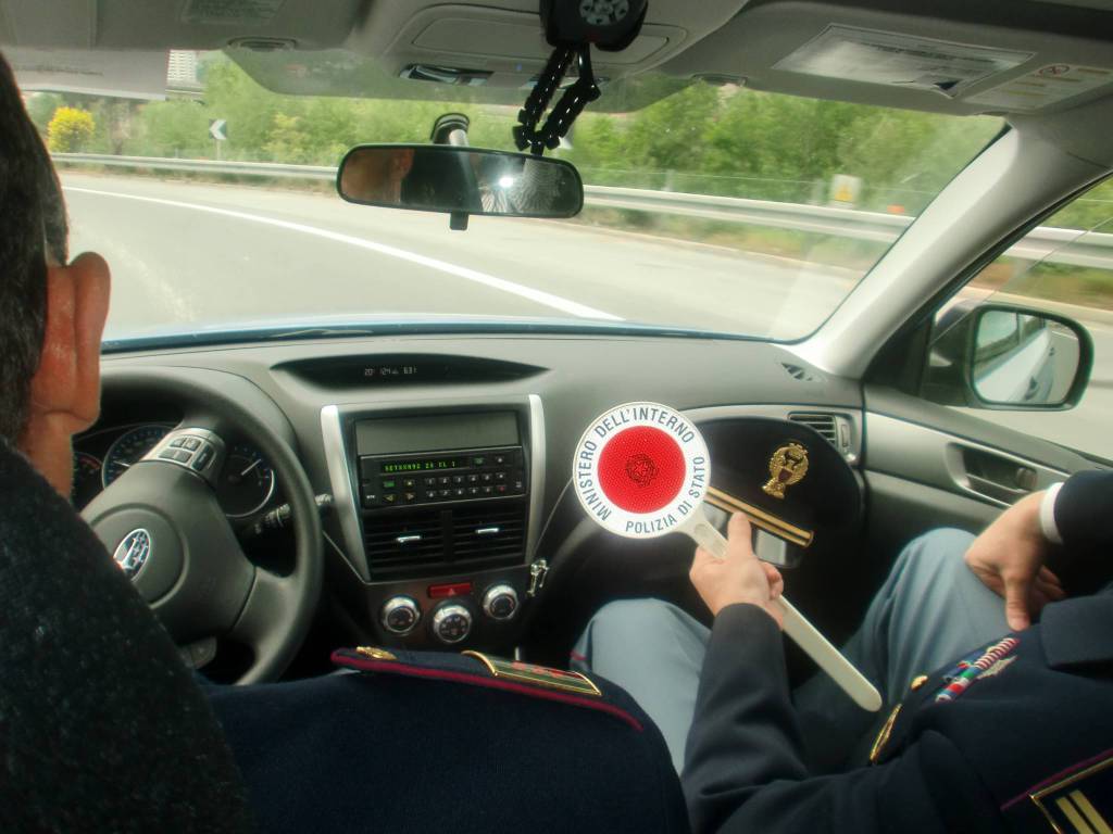 riviera24 - Polizia autostrada