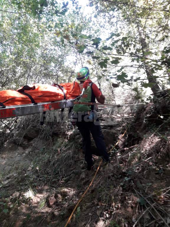 incidente caccia apricale