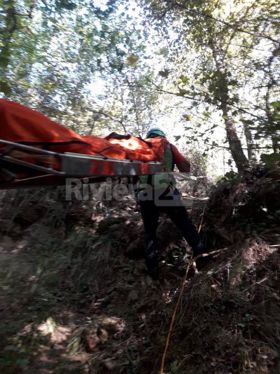 incidente caccia apricale