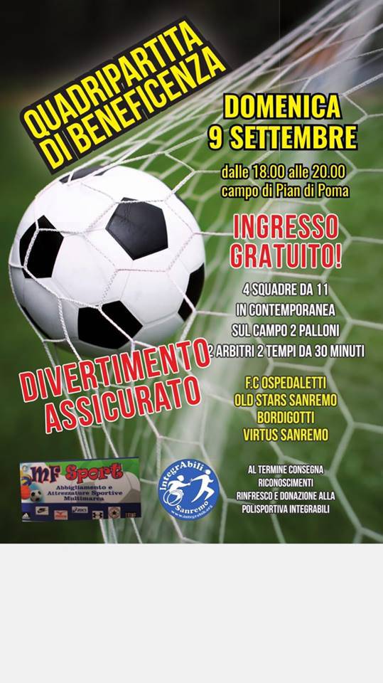 partita beneficenza