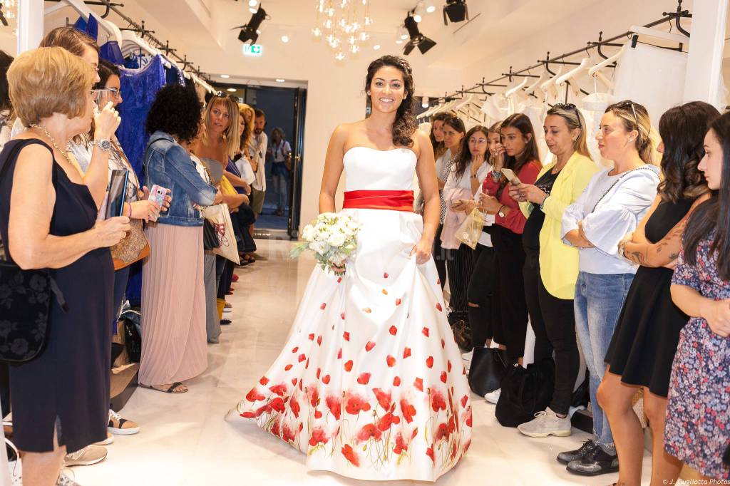 riviera24-Atelier Emé sanremo sfilata abiti sposa