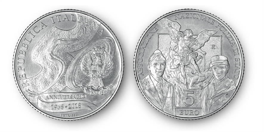 riviera24- moneta d'argento Anps