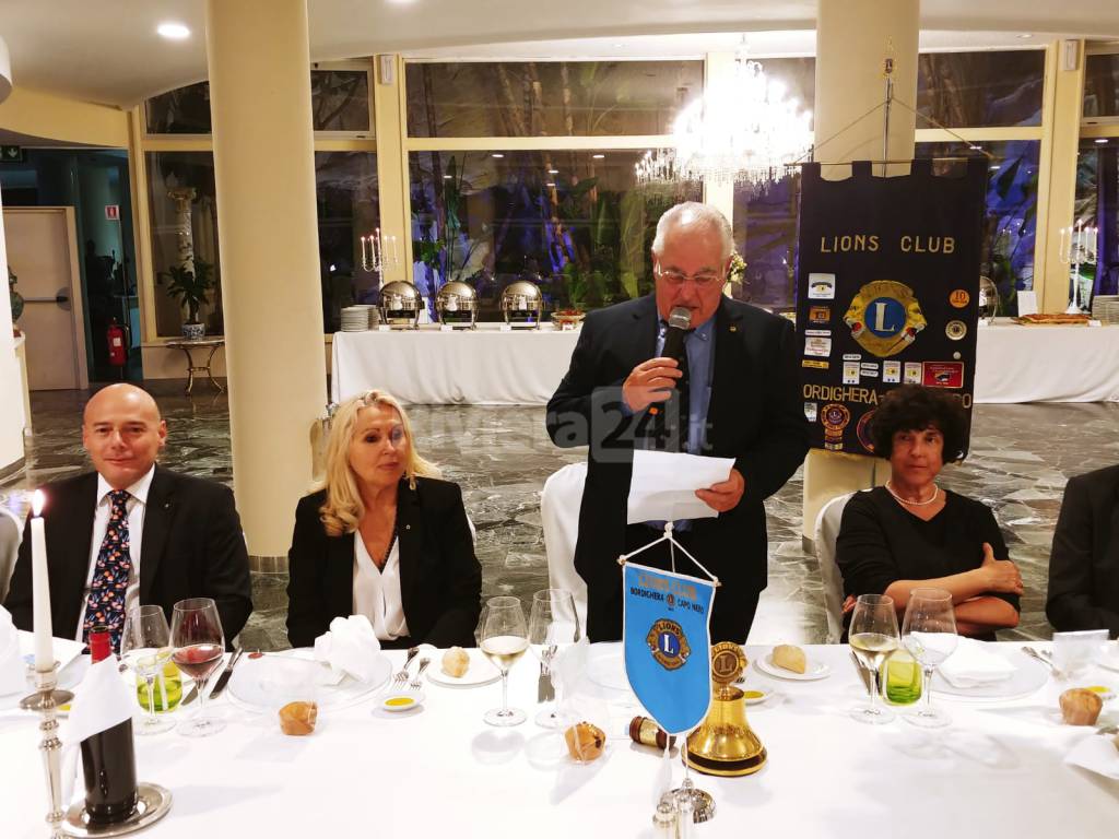 Anno sociale Lions Club Bordighera Capo Nero Host