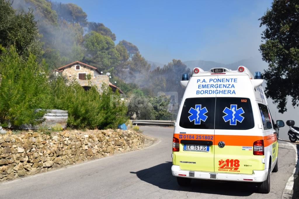 Incendio Madonna della Neve