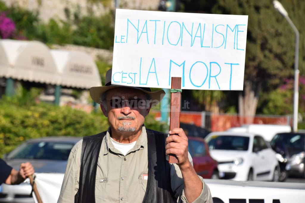 Manifestazione pro Europa Ventimiglia