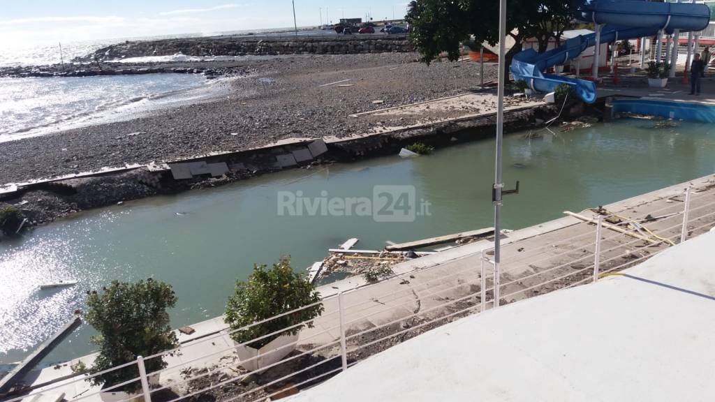 riviera24 - Danni maltempo a Diano Marina