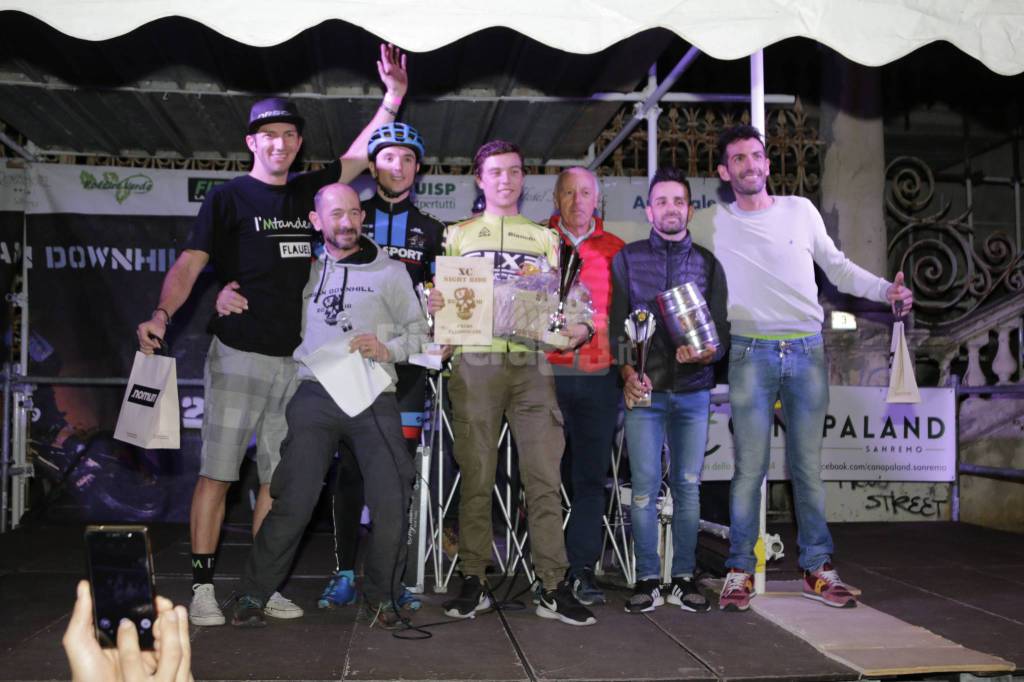 riviera24-Urban Downhill premiazioni della XC Night Ride