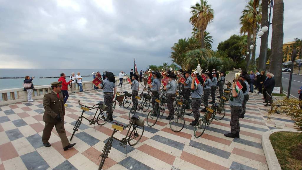 Sanremo, sfilata fanfare "100 dalla vittoria"